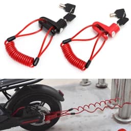 Disc Brakes Lock with Steel Wire For Xiaomi M365 1S Pro Universal Electric Scooter Guard Against Theft Accessories