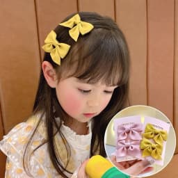 New Cute Bow Headgear Sweet Little Girl Hair Accessories Summer Girls Net Red Clips Baby Hairpins Children Hair Clips Gifts