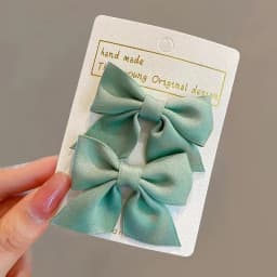 New Cute Bow Headgear Sweet Little Girl Hair Accessories Summer Girls Net Red Clips Baby Hairpins Children Hair Clips Gifts