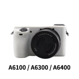 Silicone Armor Skin Case Camera Bag Body Cover Protector for Sony Alpha A6000 A6100 A6300 A6400 A6500 A6600 A5100 A5000 Cameras
