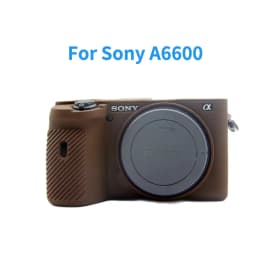 Silicone Armor Skin Case Camera Bag Body Cover Protector for Sony Alpha A6000 A6100 A6300 A6400 A6500 A6600 A5100 A5000 Cameras