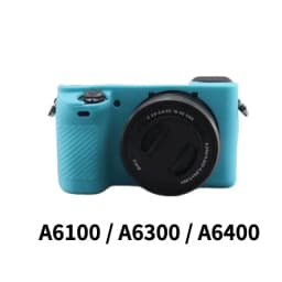 Silicone Armor Skin Case Camera Bag Body Cover Protector for Sony Alpha A6000 A6100 A6300 A6400 A6500 A6600 A5100 A5000 Cameras