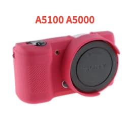 Silicone Armor Skin Case Camera Bag Body Cover Protector for Sony Alpha A6000 A6100 A6300 A6400 A6500 A6600 A5100 A5000 Cameras
