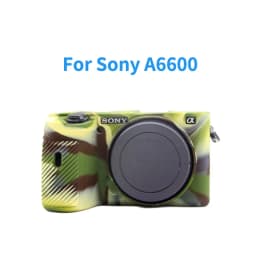 Silicone Armor Skin Case Camera Bag Body Cover Protector for Sony Alpha A6000 A6100 A6300 A6400 A6500 A6600 A5100 A5000 Cameras
