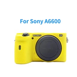 Silicone Armor Skin Case Camera Bag Body Cover Protector for Sony Alpha A6000 A6100 A6300 A6400 A6500 A6600 A5100 A5000 Cameras