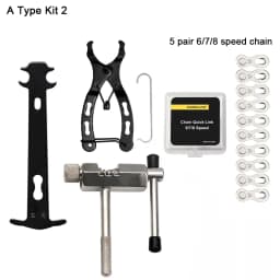 Bicycle Repair Tool Set Chain Wear Checker 6/7/8/9/10/11 Speed Joint Magic Buckle MTB Chain Link Plier Bike Buckle Chain Breaker