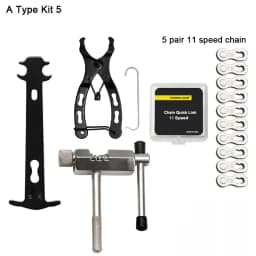 Bicycle Repair Tool Set Chain Wear Checker 6/7/8/9/10/11 Speed Joint Magic Buckle MTB Chain Link Plier Bike Buckle Chain Breaker