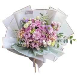 5pcs/pack Flower Wrapping Paper Golden Border Rose Korean Style Half Transparent Gift Packing Florist Bouquet Wrapping Material