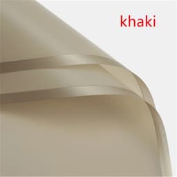 5pcs/pack Flower Wrapping Paper Golden Border Rose Korean Style Half Transparent Gift Packing Florist Bouquet Wrapping Material