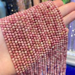 2mm Natural Stone Amethyst Tiger Eye Lapis Lazuli Beads Inlaid with Bright Pearl Jewelry Making DIY Necklace Bracelet Jewelry