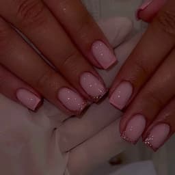 24Pcs French Tip Handmade Press On Nails Minimalist Solid Color Fake Nails Medium Square Full Cover Press On Nail Tips With Glue