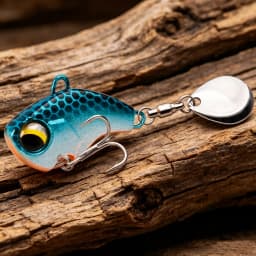 1Pcs Rotating Metal VIB vibration Bait Spinner Spoon Fishing Lures 6g/14g/26g Jigs Trout Wobbler Fishing Hard Baits Tackle Pesca