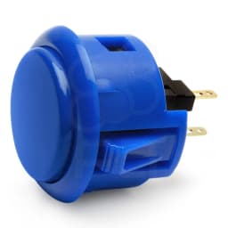 1pcs Original Sanwa Button OBSF 30 OBSF24 Arcade Push Button 24mm 30mm Raspberry Pi Replacement Buttons
