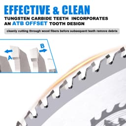 XCAN 1pc 165mm 24/40/48/60T Carbide Wood Saw Blades for Multi-function Power Tool TCT Circular Saw Blade Wood Cutting Disc