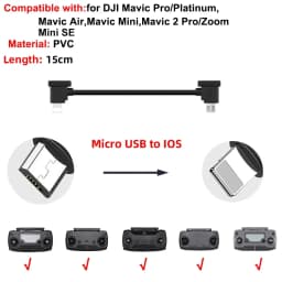 Data Cable OTG Remote Controller to Phone Tablet Connector USB TypeC IOS Extend for DJI MINI 4K/2/3 Pro/SE/Pro/Air/Mavic 2/3