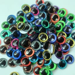 8mm Dragon Eyes Round Glass Cabochon Flatback Photo Dome Accessory Jewelry Finding  Pendant Base In Pairs 50pcs/Lot K05385