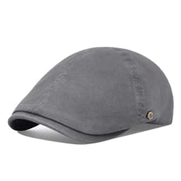 VOBOOM Classic Cotton Flat Cap Ivy Caps Men Women Newsboy Cabbie Driver Hat Season Flat CapSolid Color Casual Camouflage Beret