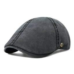 VOBOOM Classic Cotton Flat Cap Ivy Caps Men Women Newsboy Cabbie Driver Hat Season Flat CapSolid Color Casual Camouflage Beret