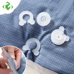 4Pcs/Set Comforter Grippers Bed Duvet Donuts Quilt Covers Sheet Holders Gripper Blankets Sheet Accessories Fastener Clips Clamp