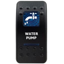 12V Marine Grade Rocker Switch SPST/ON OFF, DPDT/(ON) OFF (ON) Blue Led Light Bar for Carling ARB NARVA Replace Waterproof IP66