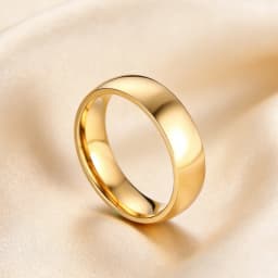Gold Color Wedding Band Engagement Stainless steel Ring for Women Men US Sizes 4 5 6 7 8 9 10 11 12 13 14 15 Free Shipping
