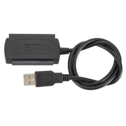 WVVMVV New 3-in-1 USB 2.0 To IDE / SATA 2.5",3.5" Hard Drive Disk HDD SSD 480Mb/s Data Interface Converter Adapter Cable