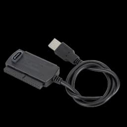 WVVMVV New 3-in-1 USB 2.0 To IDE / SATA 2.5",3.5" Hard Drive Disk HDD SSD 480Mb/s Data Interface Converter Adapter Cable