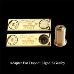 5 in 1/Set Durable Brass Copper Nozzle Refill Butane Gas Adapter For Dupont Lighter Yellow/Red/Green/Blue Easy To Use Reusable