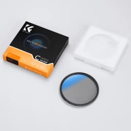 K&F Concept MC CPL Filter Circular Polarizer Ultra Slim Multi Coated Camera Lens Filter 37/40.5/43/49/52/55/58/62/67/72/77/82mm