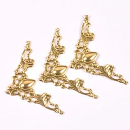 20pcs Silver/Golden/Bronze Metal Books Corners Protectors For Scrapbooking Accessories Photo Albums DIY Crafts Decor 40x40mm