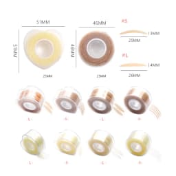 Cheap 600Pcs/box Invisible Eyelid Sticker Lace Eye Lift Strips Double Eyelid Tape Adhesive Stickers Eye Tape Tools L/S Style