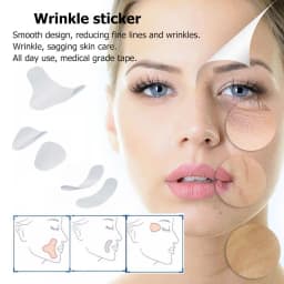 12/24/27pcs Thin Face Stickers EVA Anti-Wrinkle Anti-aging Patches Forehead Lift Tapes Beauty Skin Lift Up Unisex