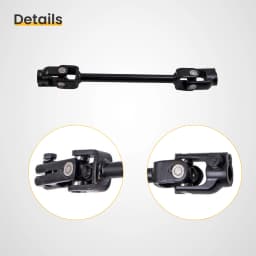 Steering Wheel Parts Tie Rod Rack Adjustable Shaft Set Unit For 110cc Go Kart 110cc Go Kart Assembly Shaft Kit
