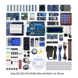 Most Complete Starter Kit for Arduino un0 R3 STEM Projects with Servo Most Complete Electrnoics Starter Kit LEDs for Arduino IDE