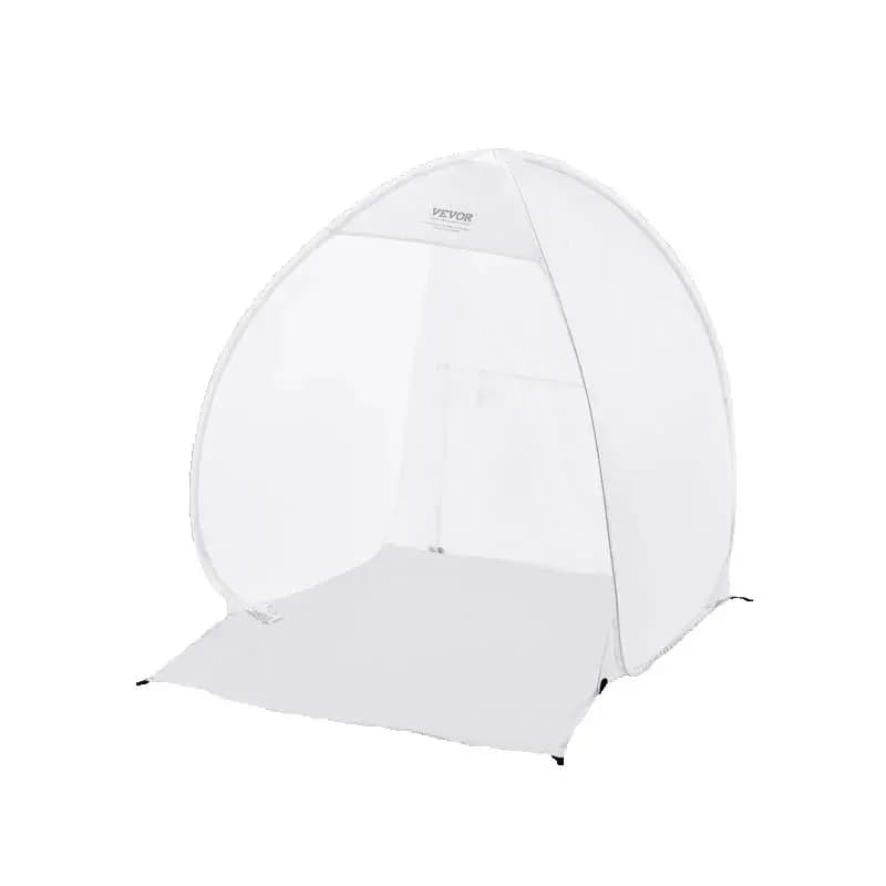 SucceBuy Spray Paint Shelter 40 x 35 x 40 in Pop-Up Portable Spray Paint Tent with Built-In Floor Exhaust Window and Storage Bag
