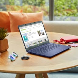 HP Newest 14" Business Laptop,Ultral Light Laptop,Intel Celeron N4120,16GB RAM,64GB eMMC,1 Year Office 365,Win 11 S,Royal Blue