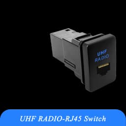 12V Blue LED Fog Light Bar Push Switch For Toyota 2015 Hilux GUN Prado 150 200 RAV4 HiAce Landcruiser ON OFF Button Switch