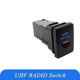 12V Blue LED Fog Light Bar Push Switch For Toyota 2015 Hilux GUN Prado 150 200 RAV4 HiAce Landcruiser ON OFF Button Switch