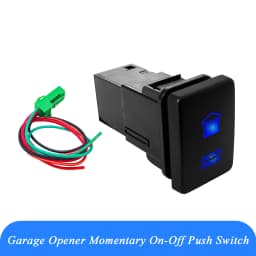 12V Blue LED Fog Light Bar Push Switch For Toyota 2015 Hilux GUN Prado 150 200 RAV4 HiAce Landcruiser ON OFF Button Switch