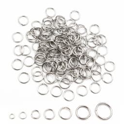 200pcs 3/4/5/6/7/8/10mm Stainless Steel Gold Color Split Jump Rings DIY Jewelry Findings Open Single Loops for jewelry making