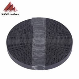 5m/10m//20m/50m/lot GT2-6mm / 10mm open timing belt GT2 belt Rubber Aramid Fiber cut to length for 3D printer wholesale