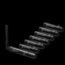 ALIEN 2.4G ISM Wireless DMX 512 Dfi Controller XLR Receiver Transmitter For Disco DJ Party Bar Stage PAR Moving Head Laser Light