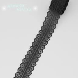 (10 Yards/Roll) Black Lace Fabric Ribbon Webbing Decoration Lovely Gift Packing Material