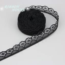 (10 Yards/Roll) Black Lace Fabric Ribbon Webbing Decoration Lovely Gift Packing Material