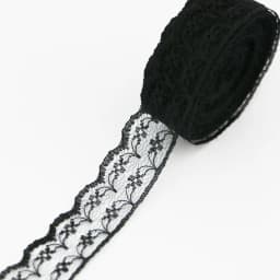 (10 Yards/Roll) Black Lace Fabric Ribbon Webbing Decoration Lovely Gift Packing Material