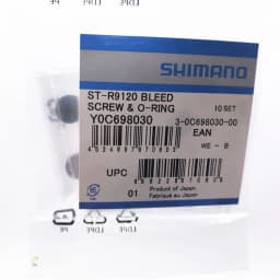 Shimano Dura-Ace Ultegra Bleed Screw & O-Ring For ST-R9170/R8020/R8070/R7020/4720/R8170/R9270 Y0F398030 Y0MX98020 Y0C698030