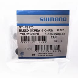 Shimano Dura-Ace Ultegra Bleed Screw & O-Ring For ST-R9170/R8020/R8070/R7020/4720/R8170/R9270 Y0F398030 Y0MX98020 Y0C698030