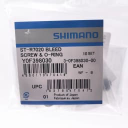 Shimano Dura-Ace Ultegra Bleed Screw & O-Ring For ST-R9170/R8020/R8070/R7020/4720/R8170/R9270 Y0F398030 Y0MX98020 Y0C698030