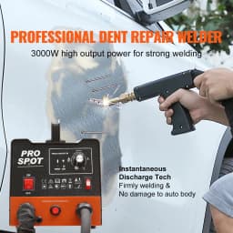 SucceBuy Stud Welder Dent Repair Kit 3KW Spot Welder Auto Body Welding Dent Puller Machine Welding Accessories for Car Truck