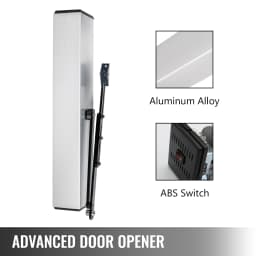 SucceBuy Automatic Door Opener Kit 120° Opening Hotel Office Door Operator 50W Auto Sliding Pocket Door Closer Swing Door Opener